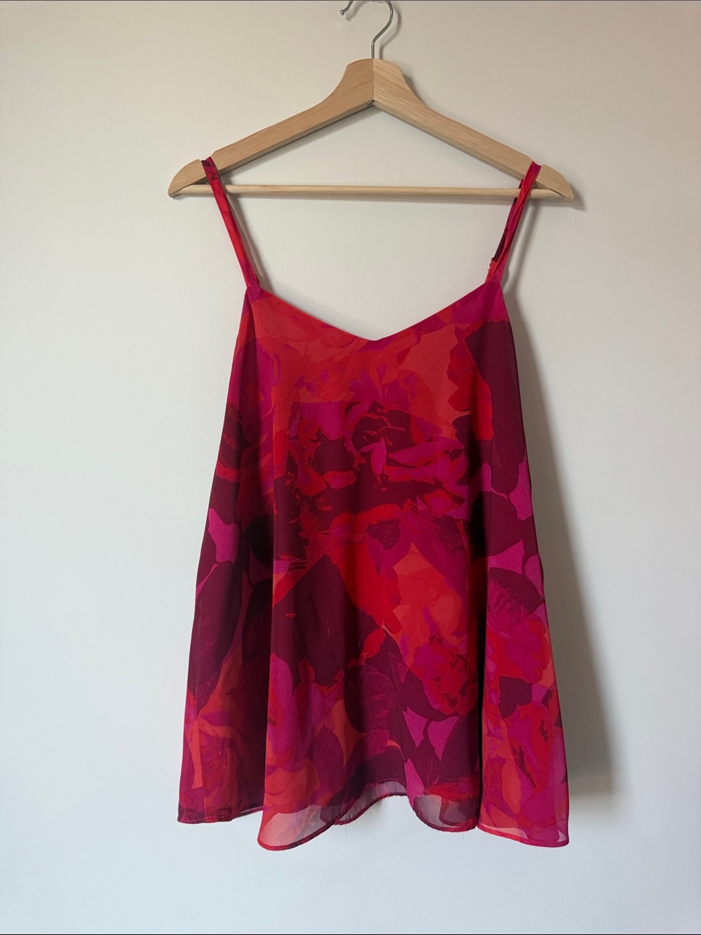 Torrid Red-Pink Floral Cami Top